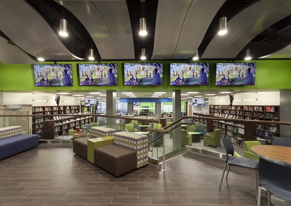 Montville Township High School Media Center